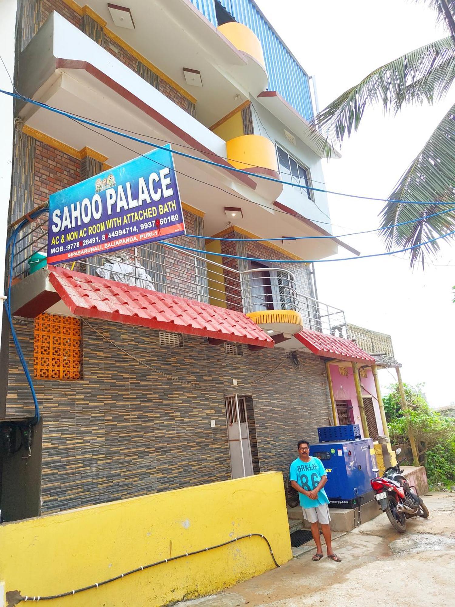 Goroomgo Sahoo Palace Puri - Prime Location Near Sea Beach - Excellent Service With Parking Facilities Екстер'єр фото