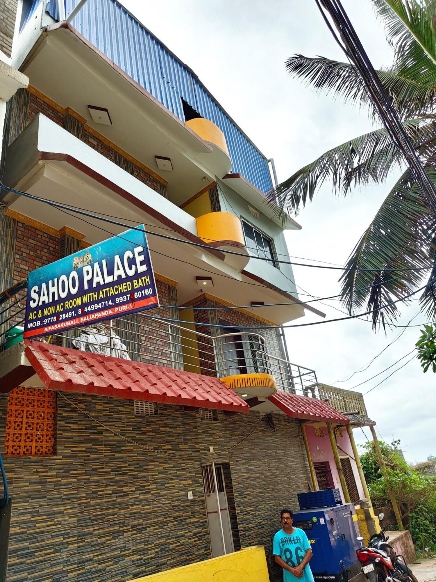 Goroomgo Sahoo Palace Puri - Prime Location Near Sea Beach - Excellent Service With Parking Facilities Екстер'єр фото